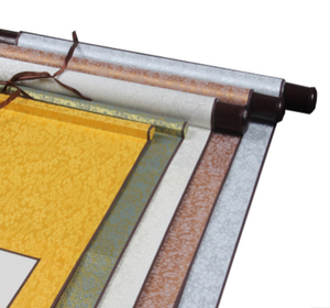 Chino tinta de caligrafía pintura colgante <span class=keywords><strong>pergamino</strong></span> papel Xuan 9 colores 30*90 cm decoración del hogar - Product Image 1