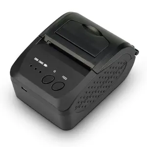 News 58mm Wireless Portable Mini Thermal Printer With 2000MAH Battery Ticket