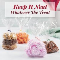 Sachets en cellophane transparent biodégradable imprimés en gravure personnalisés pour les bonbons, les biscuits, les friandises, les aliments, les collations, l'emballage