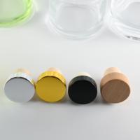Bouteille diffuseur de parfum en verre transparent coloré de 100 ml et 200 ml avec bouchon intérieur en liège pour la maison et le spa