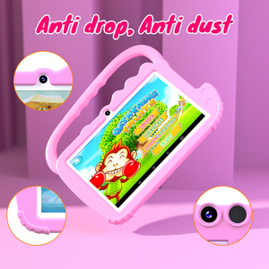 Nhà Máy Trực Tiếp 2 + 32GB Trẻ Em Máy Tính Bảng 7 Inch Tableta Trẻ Em Wi-Fi Tablet PC Silicon Trường Hợp Kid Tablette - Product Image 5