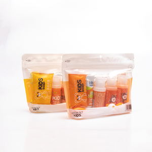 Wholesale Personal Hygiene Care Kids <strong>Travel</strong> Toiletry Sets 6 in 1 Portable <strong>Travel</strong> <strong>Washing</strong> and Care Set for Hotel - Product Image 1