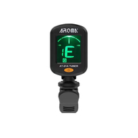 AROMA AT-01A Clip-on Guitar Tuner with CR2032 Battery Included