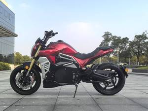 Moto de course à batterie lithium 150 km/h, moteur brushless 20000W, frein à disque, capacité de charge 200 kg - Product Image 3