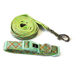 Tamaño L productos <span class=keywords><strong>para</strong></span> mascotas acolchada Floral patrón de aventura al aire <span class=keywords><strong>libre</strong></span> perro Collar y correa - Product Image 3