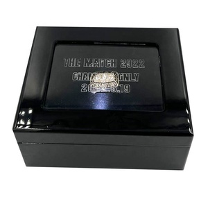 Лидер продаж, новый дизайн, пианино с черной лаковой отделкой, роскошное деревянное кольцо для чемпионата, Подарочная коробка со светодиодной подсветкой - Product Image 3