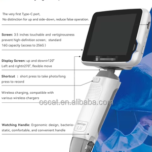 Equipo Veterinario OSCAT, Laringoscopio Digital para Perros, Sistema de Endoscopia Flexible, Reutilizable, Ecológico, SmartScope VL <span class=keywords><strong>Pro</strong></span> Vet - Product Image 1