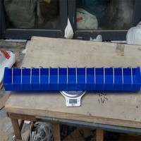 Accessoires Pigeon Distributeur d'eau bleu 100cm et plateau de nourriture Fournitures pour oiseaux