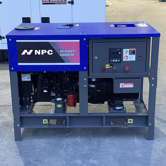 NPC Ac 110v 120v 380v Output Dc 12v Output Multifunctional Style Diesel Generator Open Soundproof Genset