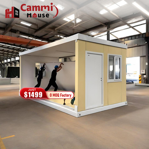 Cammi Nhà Kết Cấu Thép tòa nhà có thể gập lại Tiny đúc sẵn vận chuyển container nhà văn phòng hội thảo khách sạn cho các trường học - Product Image 1