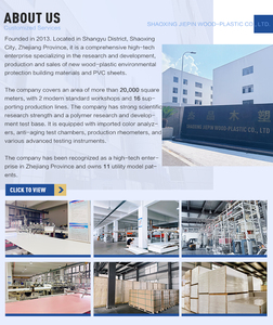 Ván khuôn bê tông PVC JIEPIN - Ván khuôn PVC chất lượng cao hiệu suất cao cho đổ bê tông - Hệ thống ván khuôn bê tông chống cháy - Product Image 2