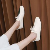 Chaussures plates pour femmes Cialisa, printemps-été, en cuir véritable souple, grande taille 43, vente en gros, respirantes, décontractées