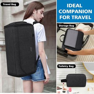 Bolsas de ropa de muestra gratis para viaje, bolsa de ropa colgante con bolsillos, bolsas de almacenamiento de ropa para hombres y mujeres, almacenamiento de viaje - Product Image 6