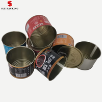 Boîte en fer blanc de 250g pour grains de café et canettes de café noir vietnamien, ainsi que boîte en acier pour café – Vente en gros