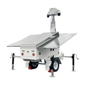 Tiêu chuẩn Mỹ 3 tấm CCTV năng lượng mặt trời Trailer tháp - Product Image 3