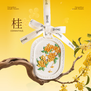 Gypsum Fragrance Tablet Long-Lasting Clean Air Aromatherapy for Wardrobe & Car <b>Diffuser</b> Hanger Souvenir Gift Custom Logo OEM/... - Product Image 2