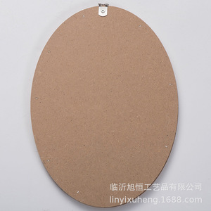 Oval Rattan Decorative <b>Mirror</b> <b>Set</b> 2Pcs Natural Wood Color Handmade <b>Wall</b> Hanging Home Decor - Product Image 4