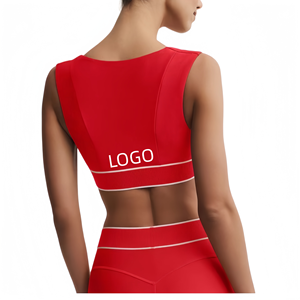 Nuovo Set Sportivo AIL Personalizzato per Donna, Asimmetrico e Senza Cuciture, per Yoga e Fitness, Traspirante per Primavera ed Estate, Set 2 Pezzi - Product Image 5
