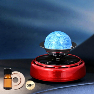 Diffuseur d'arômes pour voiture à énergie solaire avec évaporation naturelle, design moderne en plastique - Product Image 3