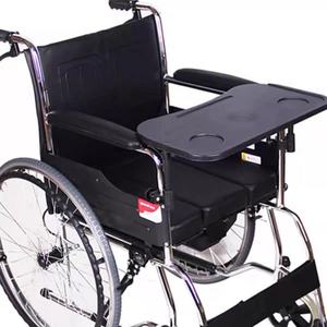 Silla de Ruedas Manual <span class=keywords><strong>Yuyue</strong></span> H055B, Silla de Movilidad para Personas Mayores, Plegable y Ligera con Asiento de Inodoro y Mesa de Comedor - Product Image 3