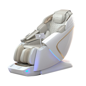 Silla de Terapia de Calor y Shiatsu de Gravedad Cero de Cuero de Lujo al por Mayor L50, Silla de Cuero Genuino de Lujo - Product Image 1