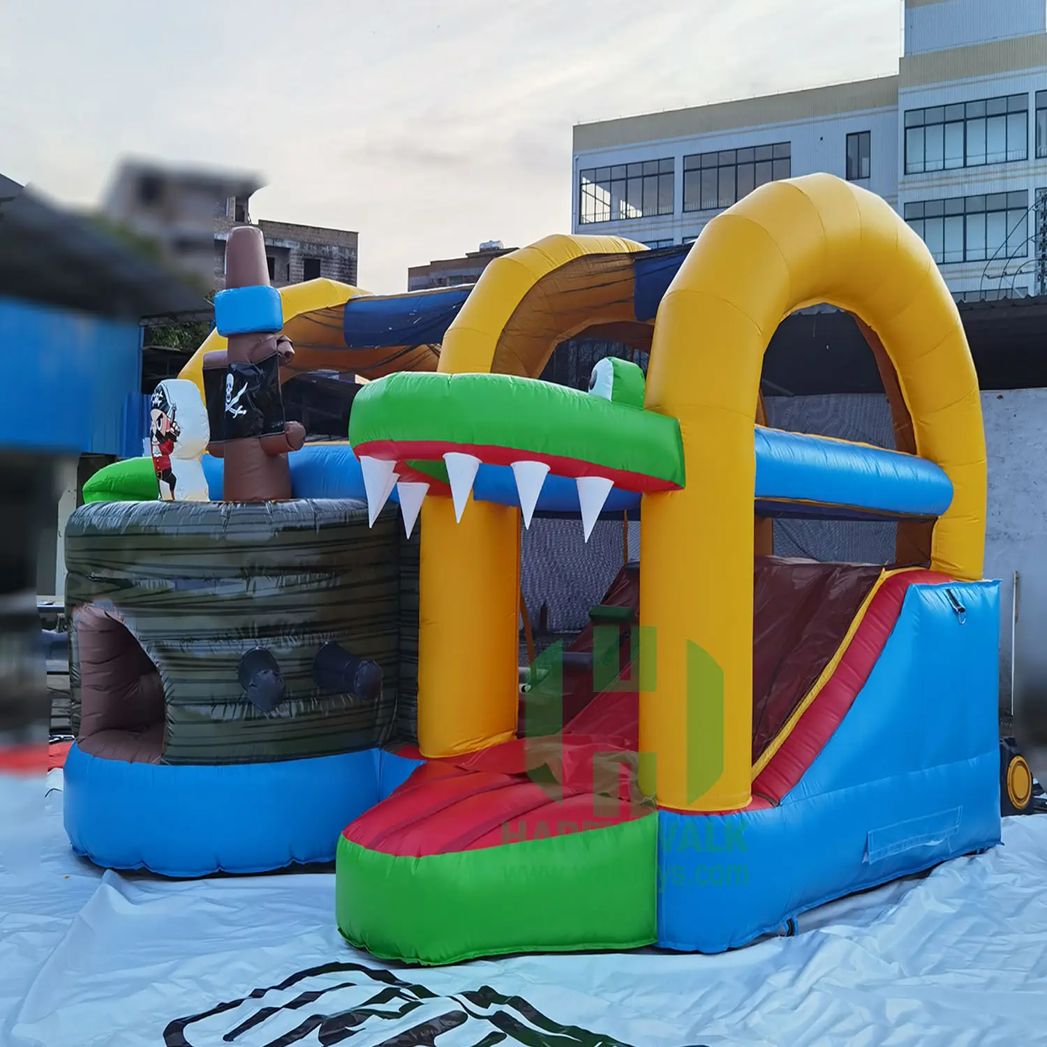 Hi 2023 Cướp Biển Cá Sấu Lâu Đài Trượt Với Boucing Inflatables Lâu Đài Bouncy Nhảy Bouncer Cho Trẻ Em Và Người Lớn Trong Bán Nóng