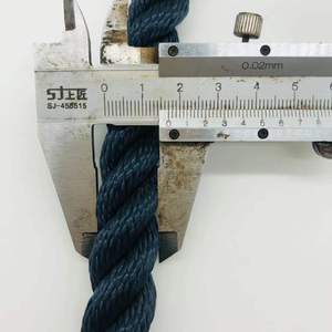 Pinces de verrouillage d'extrémité remorquage corde en nylon torsadé artisanat 16mm corde à trois brins en nylon - Product Image 2