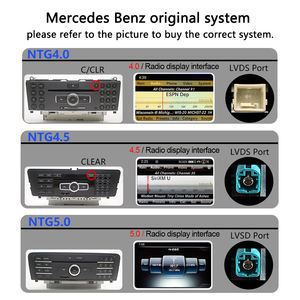 STWEI Nouveau système multimédia automobile sans fil Android AUTO CarPlay Écran 10,25 pouces 12,3 pouces pour Benz Classe E W212 Lecteurs vidéo de voiture - Product Image 3