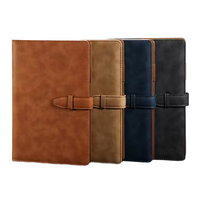 Carnet d'agenda Zaemor en cuir PU rigide A5 A6 personnalisé avec reliure cousue, 100 feuilles, idéal pour cadeau d'affaires