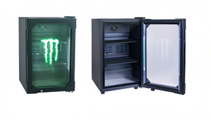 Mini Refrigerador Comercial MonsterEnergy 2026, el Más Vendido, para Bebidas Energéticas, Puerta de Vidrio con Logotipo LED, Enfriamiento Profesional - Product Image 2