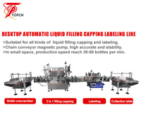 Machine de capsulage de remplissage d'eau de pompe magnétique péristaltique de bouteille de prix usine Machine automatique de cachetage de remplissage de liquide