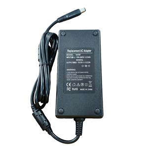180W 19.5V 9.23A DC ทิปอะแดปเตอร์จ่ายไฟแล็ปท็อปที่ชาร์จใช้งานร่วมกับทราเวลเมท แอสไพร์/โน้ตบุ๊ค Predator ป้องกันการลัดวงจร - Product Image 1