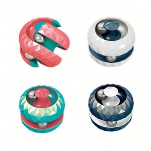 Jouets anti-stress Fidget Orbit : Jeux de puzzle, labyrinthe, cube gyroscopique, pinball, jeux de billes, cadeaux pour enfants et adultes - Product Image 1