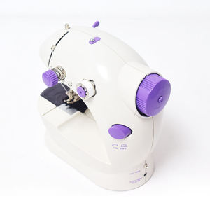 Máquina DE COSER Overlock para el hogar, Serge de 4 hilos, características automáticas, Manual, ropa para el hogar, tela, incluye máquinas de coser con Motor - Product Image 6