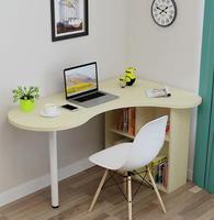 Bureau d'angle bureau d'ordinateur incurvé combinaison bureau bureau apprentissage table de lecture