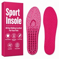 Semelles de sport légères en PU ETPU Popcorn Comfort, respirantes, écologiques, à retour d'énergie élevé pour la course à pied, le basketball et la marche