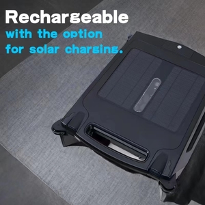 Năng lượng mặt trời Powered Robot hồ bơi bề mặt Skimmer Cleaner app điều khiển kép sạc tự động hồ bơi chân không công cụ & phụ kiện - Product Image 2