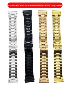 Correa de Repuesto de Acero Inoxidable Sólido Inspirada en Iron Man (22/26 mm) Compatible con Relojes Inteligentes <span class=keywords><strong>Garmin</strong></span> Fenix8/Fenix7X/Fenix6X/5X - Product Image 2