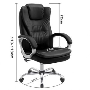 <span class=keywords><strong>Silla</strong></span> de oficina de cuero giratoria ergonómica de masaje <span class=keywords><strong>lumbar</strong></span> ajustable <span class=keywords><strong>silla</strong></span> de oficina ejecutiva de lujo - Product Image 3