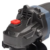 Meuleuse d'angle sans fil industrielle 21V à batterie lithium sans balais avec contrôle de vitesse variable et gâchette, polisseuse métallique