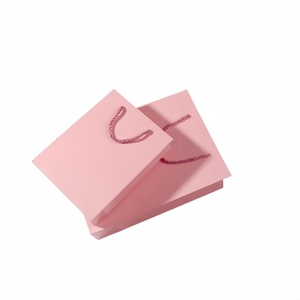 Sac en papier pliable grande capacité personnalisé, sac de courses écologique avec impression de logo, porte-épicerie tendance - Product Image 2