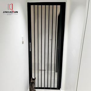 Porta a Rete Diamantata Pieghevole - Porta a Rete per Protezione Gatti e Topi - Zanzariera Scorrevole Tipo Sandman - Product Image 1