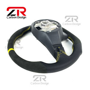 <span class=keywords><strong>Volante</strong></span> Deportivo de Cuero Perforado de Ante con Fibra de Carbono para Volkswagen ID3 ID7 VW Mk6 <span class=keywords><strong>Mk7</strong></span> Mk8 <span class=keywords><strong>gti</strong></span> Gtr Golf R-Line R CC POLO - Product Image 6