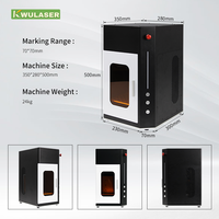 Machine de gravure laser 3D sur cristal, marqueur laser UV 5W pour cadeaux personnalisés, petites entreprises, gravure sur verre et acrylique