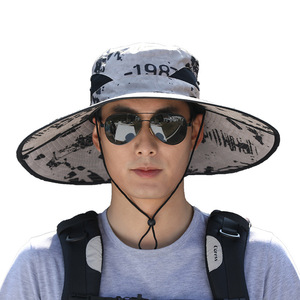 Sombrero de Pescador con Ala Ancha, Protección Solar UV, Transpirable, para Actividades al Aire Libre, Sombrero de Verano para Hombre Adulto - Product Image 5