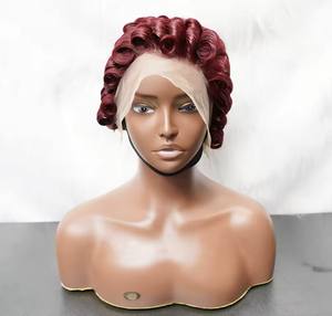 บราซิล<span class=keywords><strong>สั้น</strong></span> Pixie ตัดวิก<span class=keywords><strong>ผม</strong></span>มนุษย์วิกผมน่า<span class=keywords><strong>รัก</strong></span>จริงแหวนนิ้วผมสําหรับผู้หญิงผิวดําเต็มเครื่องทําวิก<span class=keywords><strong>ผม</strong></span> - Product Image 4