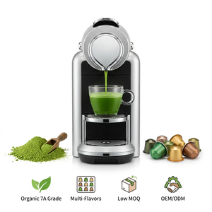 Premium Matcha Powder Capsules Energy Focus Pills Vegan Keto Friendly Green Tea Supplement Private Label - Product Image 1