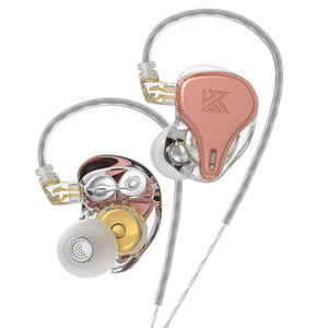 Audífonos Intrauditivos Dinámicos con Cable <span class=keywords><strong>KZ</strong></span> DQ6S para Juegos, Auriculares de Monitoreo de Música HIFI, Cable Desmontable de 3.5 mm, Carcasa Metálica - Product Image 2