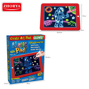 กระดานเขียนไฟ LED จอร์ยา กราฟิส กระดานวาดภาพ กระดานเขียนวิเศษ กระดานวาดภาพเรืองแสง ของเล่น - Product Image 6