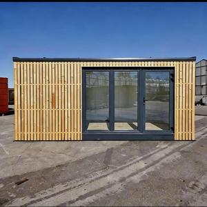 Tienda Móvil Prefabricada de 10 pies/20 pies, Casa Contenedor Contemporánea con Puerta Corredera, Tamaño Personalizado para Bar, Cafetería, Tienda de Conveniencia - Product Image 6
